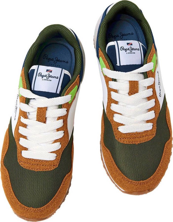 Pepe Jeans London May Lage Sneakers Groen - Foto 3