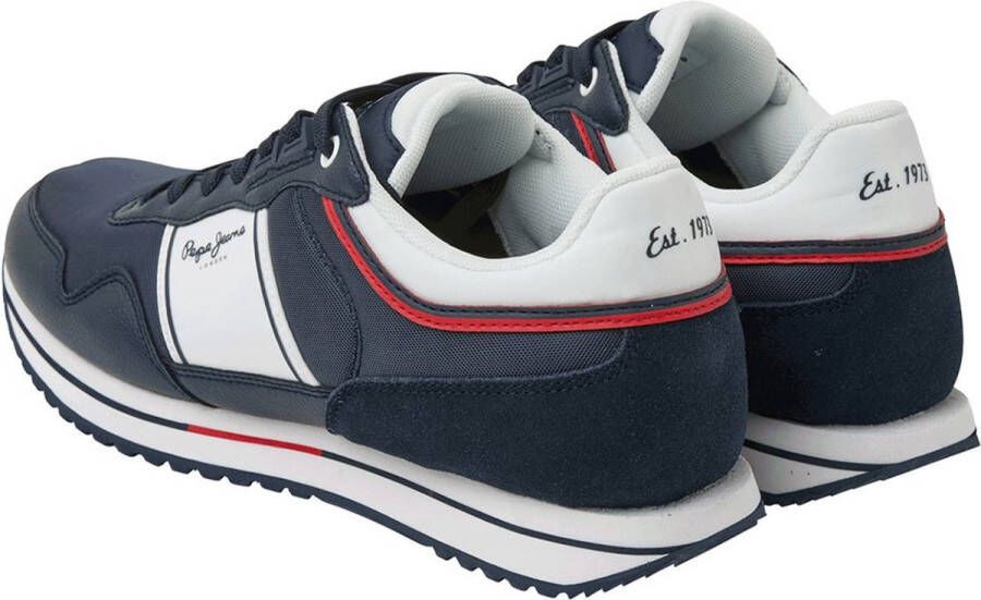 Pepe Jeans Tour Club Basic Sneakers Blauw Man