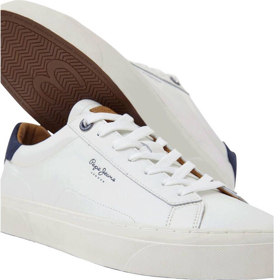 Pepe Jeans Yogi Original Sneakers White Heren