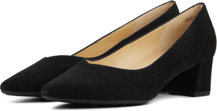 Peter Kaiser Dames Pumps Damesschoenen Suède Blokhak hoogte 41111 Zwart +