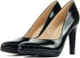 Peter Kaiser Pumps Stiletto Dames Damesschoenen Suède Naaldhak hoogte 9 cm 78911 Zwart - Thumbnail 9