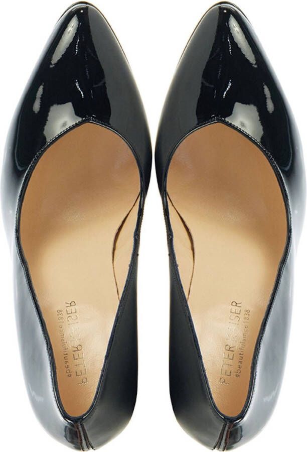 Peter Kaiser Pumps Stiletto Dames Damesschoenen Leer Naaldhak hoogte 78911 Zwart +