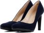 Peter Kaiser Pumps Stiletto Dames Damesschoenen Suède Naaldhak hoogte 10 cm 78911 Blauw - Thumbnail 8