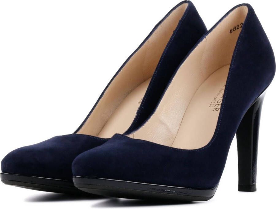 Peter Kaiser Pumps Stiletto Dames Damesschoenen Suède Naaldhak hoogte 78911 Blauw