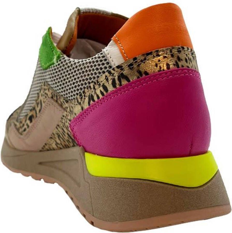 PiediNudi 2507 Lage sneakers Leren Sneaker Dames Multi