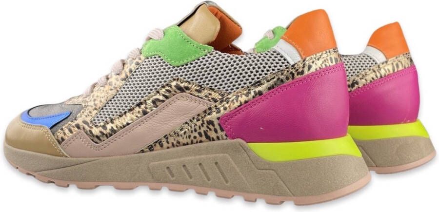 PiediNudi 2507 Lage sneakers Leren Sneaker Dames Multi