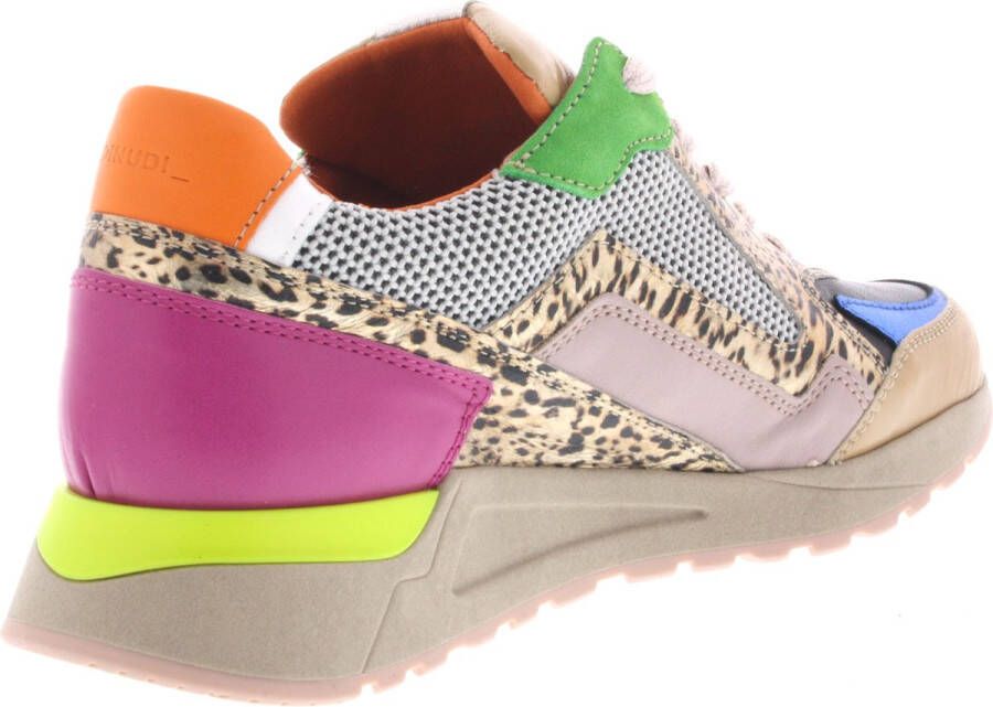 PiediNudi 2507 Lage sneakers Leren Sneaker Dames Multi