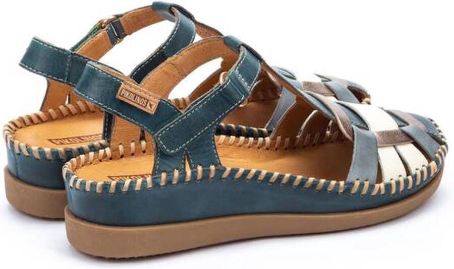 Pikolinos Cadaques dames sandaal blauw