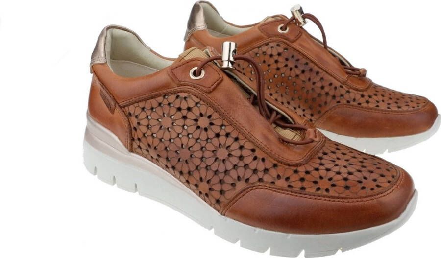 Pikolinos Cantabria dames sneaker Cognac