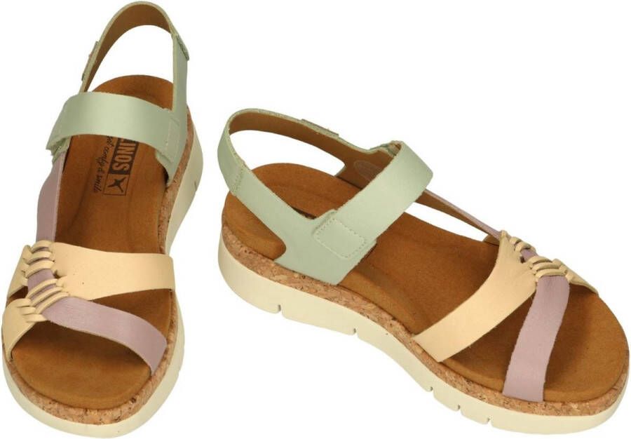 Pikolinos -Dames pastel-kleuren sandalen