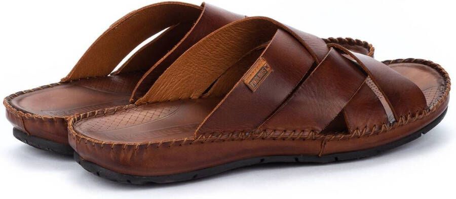 Pikolinos Mannen Slippers Cognac