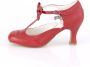 Pin Up Couture FLAPPER-11 Pumps 42 shoes Rood - Thumbnail 2