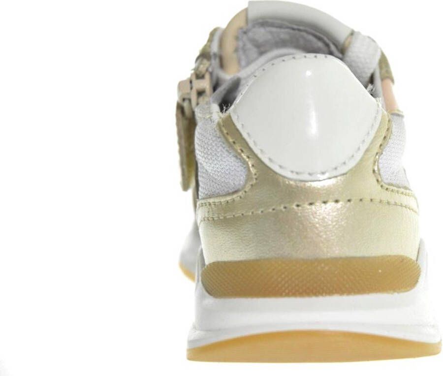 Pinocchio P1447 Lage sneakers Leren Sneaker Meisjes Goud