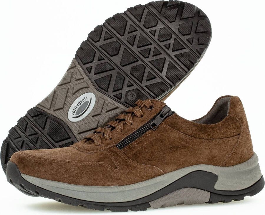 Pius Gabor 8000.13.04 heren sneaker bruin