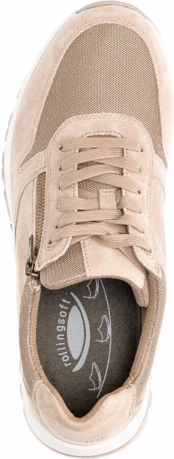 Pius Gabor rollingsoft sensitive 8000.14.03 heren rollende wandelsneaker beige