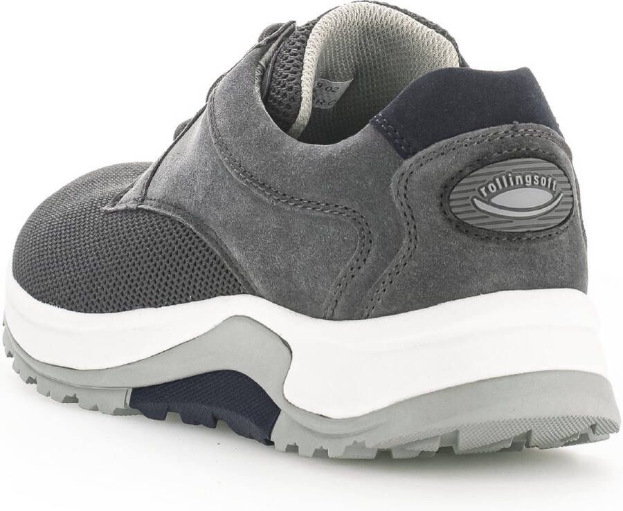 Pius Gabor rollingsoft sensitive 8000.19.02 heren rollende wandelsneaker blauw