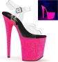 Pleaser FLAMINGO-808UVG Sandaal met enkelband Paaldans schoenen Paaldans schoenen 36 Shoes Roze - Thumbnail 2