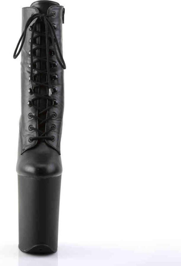 pleaser INFINITY-1020 Plateau Laarzen Paaldans schoenen Paaldans schoenen 35 Shoes Zwart