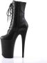 Pleaser INFINITY-1020 Plateau Laarzen Paaldans schoenen Paaldans schoenen 38 Shoes Zwart - Thumbnail 12