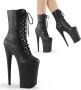 Pleaser INFINITY-1020 Plateau Laarzen Paaldans schoenen Paaldans schoenen 38 Shoes Zwart - Thumbnail 16