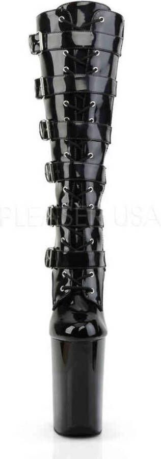 Pleaser INFINITY-2049 Plateau Laarzen Paaldans schoenen 39 Shoes Zwart - Foto 2