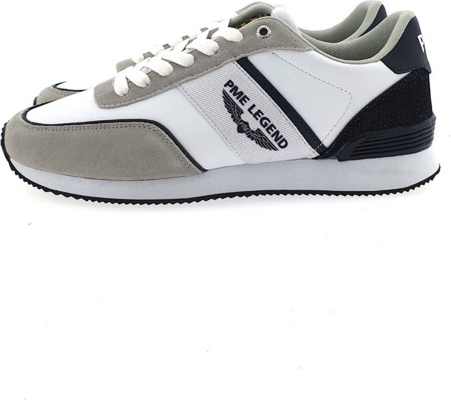 PME Legend Furier Sneakers Laag wit