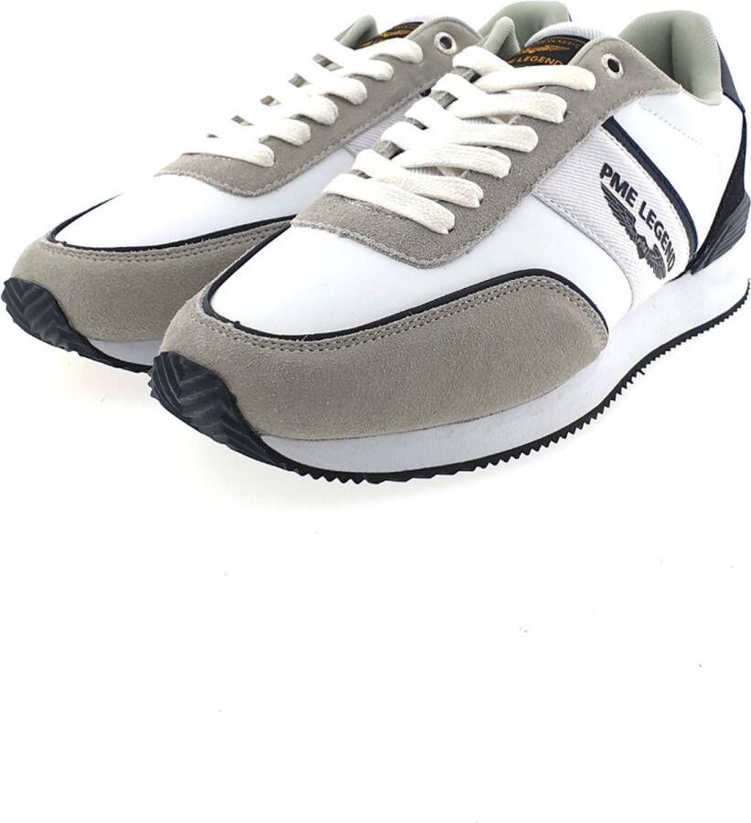 PME Legend Furier Sneakers Laag wit