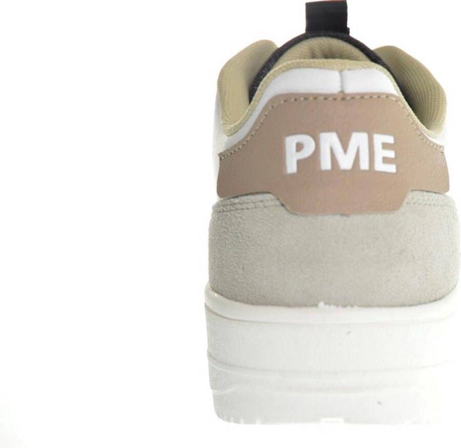 PME Legend Gobbler Lage sneakers Leren Sneaker Heren Wit