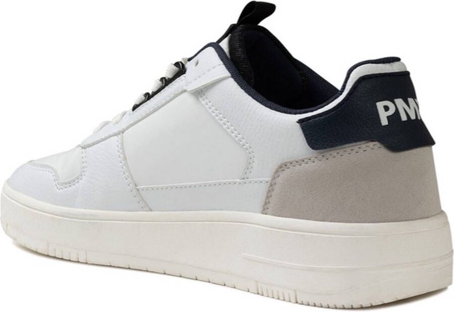 PME Legend Gobbler Lage sneakers Leren Sneaker Heren Wit