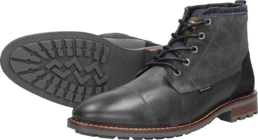 PME Legend PME Grizzler Veterboots Laarzen Met Veters Heren Grijs - Foto 11