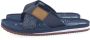 PME Legend Blauwe Zomer Slippers voor Mannen Blue Heren - Thumbnail 14