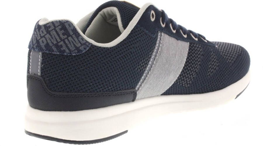 PME Legend Heren Sneakers Dornierer Navy Donkerblauw