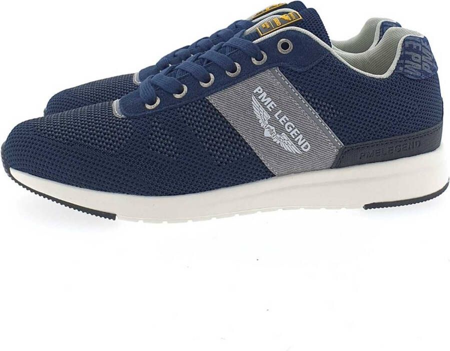 PME Legend Heren Sneakers Dornierer Navy Donkerblauw