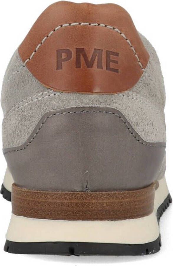 PME Legend Heren Sneakers Lockplate Grey Licht Grijs