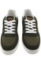 PME Legend Comfortabele groene leren sneakers met zwarte en witte accenten Green Heren - Thumbnail 13