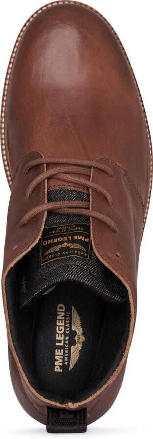 PME Legend Heren Veterschoenen Clamper Cognac Bruin