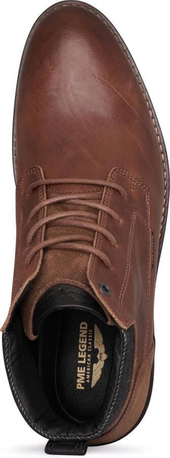 PME Legend Heren Veterschoenen Huffster Cognac Bruin