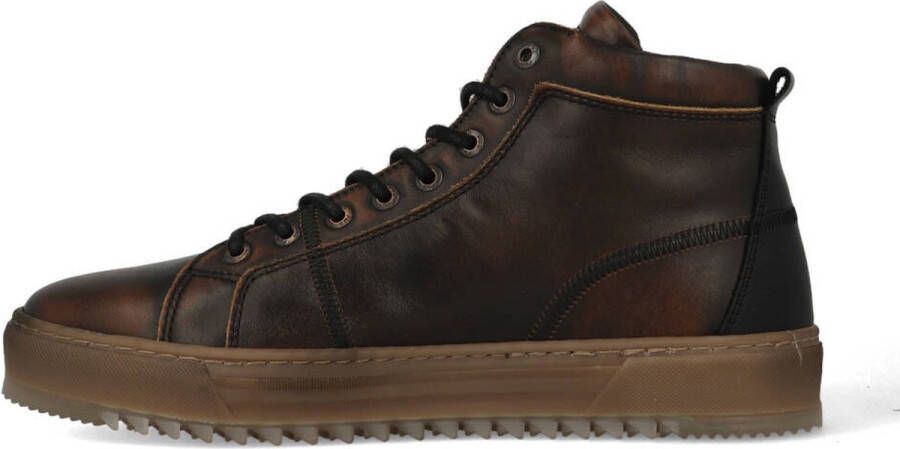 PME Legend Heren Veterschoenen Titon Dark Brown Donkerbruin