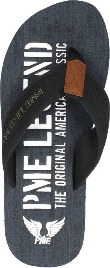 PME Legend Jetflap Slippers grijs Textiel Heren