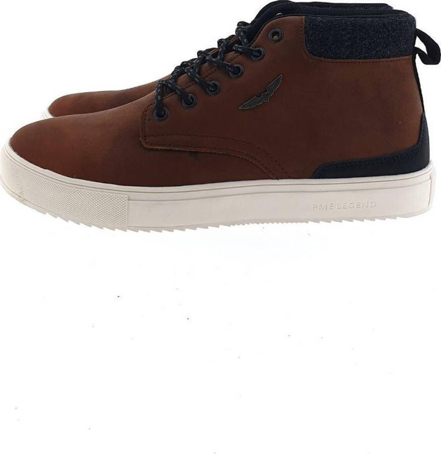 PME Legend Lexing-T sneakers cognac Imitatieleer Heren