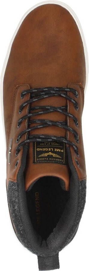 PME Legend Lexing-T sneakers cognac Imitatieleer Heren