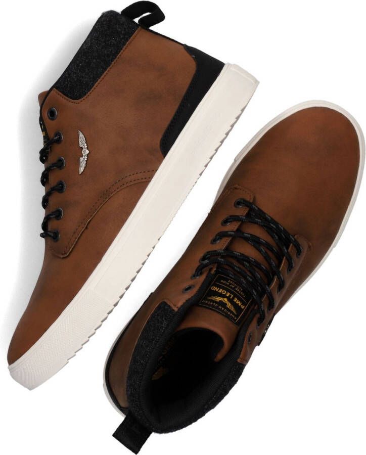 PME Legend Lexing-T sneakers cognac Imitatieleer Heren