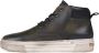 PME Legend Nosestar Hoge sneakers Leren Sneaker Heren Groen - Thumbnail 7