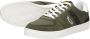 PME Legend Comfortabele groene leren sneakers met zwarte en witte accenten Green Heren - Thumbnail 13