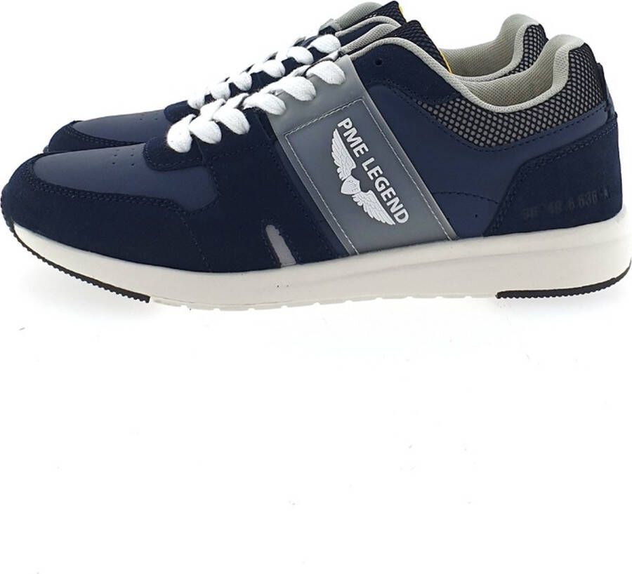 PME Legend Stinster Sneakers blauw Imitatieleer Heren