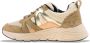 PS Poelman chunky sneakers taupe Bruin Meisjes Imitatieleer Meerkleurig 39 - Thumbnail 11