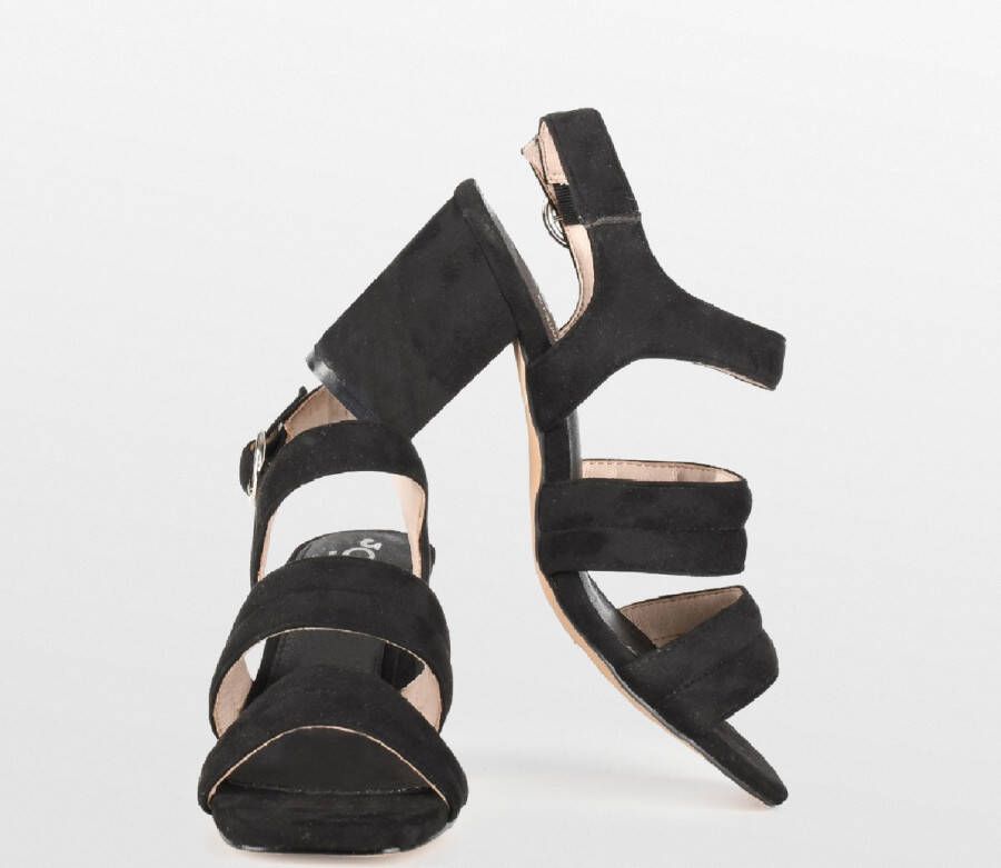 POSH by Poelman BO Dames Sandalen met hak Zwart