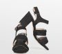 POSH by Poelman BO Dames Sandalen met hak Zwart - Thumbnail 9