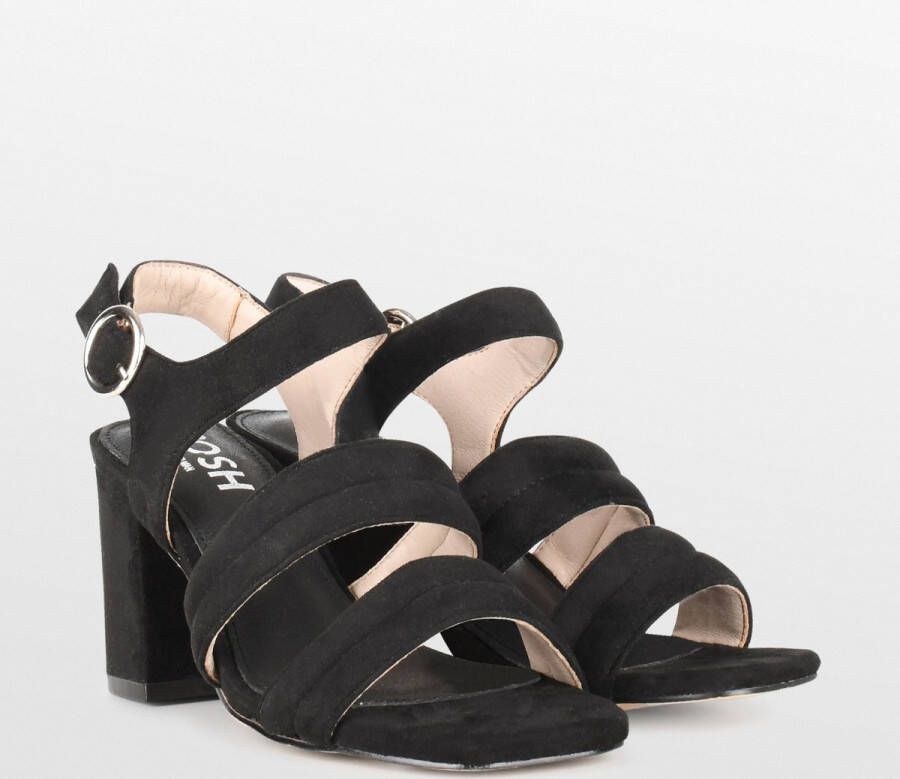 POSH by Poelman BO Dames Sandalen met hak Zwart