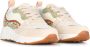 POSH by Poelman CAROCEL Dames Sneakers Beige met combinatie - Thumbnail 9